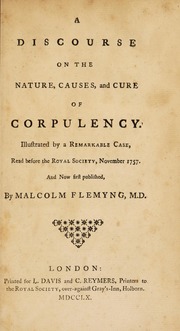 Cover van het boek 'A Discourse on the Nature, Causes and Cure of Corpulency' geschreven door Malcolm Flemyng, M.D. en uitgegeven in Londen.